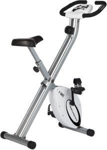 F-Bike Ultrasport vélo d'entraînement, home trainer, home trainer pliable, écran LCD, capteurs de pouls opt.niveaux de résistance réglables